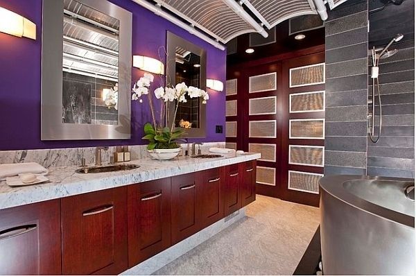 时尚家居方案 魅惑紫色 给你的家添点流行色 