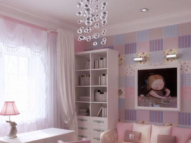 儿童房装修效果图 女孩儿童房打造梦幻家园 