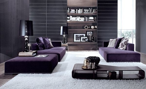 魅惑紫色的优雅 来给家装添点流行色（图） 