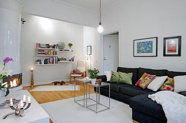 哥德堡56平方精心设计的小户型公寓(图) 