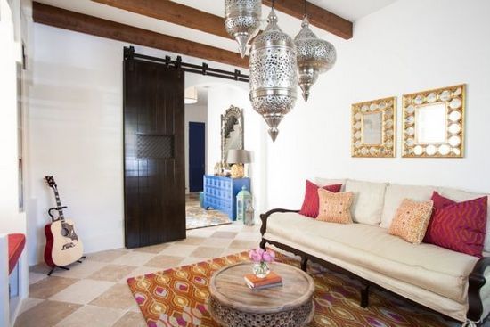 摩洛哥民族风室内设计 蓝色混搭风格家居