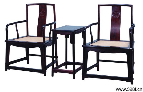 鲁班木艺代表作：席面扇形椅（材质：小叶紫檀）