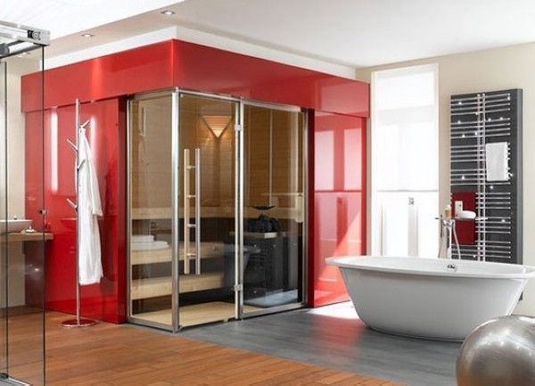 红色卫浴空间给你冬日里的定制浪漫（组图） 