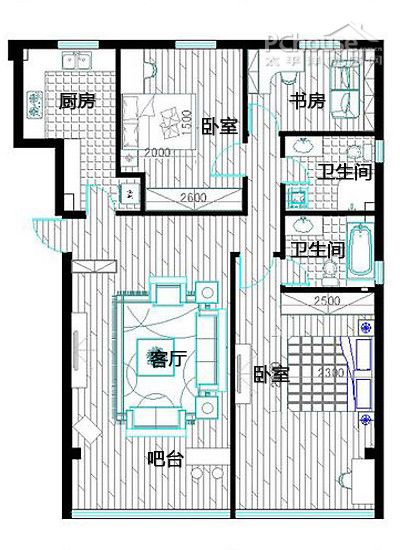 精装房VS二手房 北京小户型巧用空间（图） 
