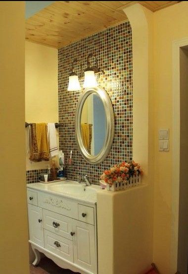 多样瓷砖铺贴 让你体验不一样的卫浴间（图） 