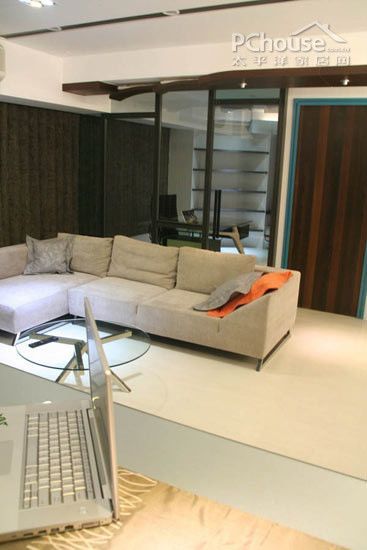 台北摩登单身公寓设计 明亮与宽敞的极致追求 