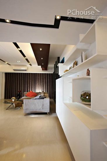 台北摩登单身公寓设计 明亮与宽敞的极致追求 
