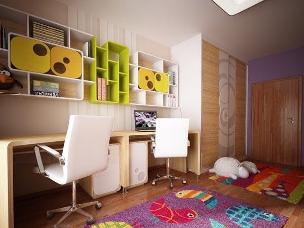 快乐儿童乐园 色彩斑斓的儿童卧室（组图） 