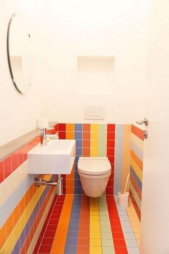 色彩大不同 创意卫浴设计带来不一样心情(图) 