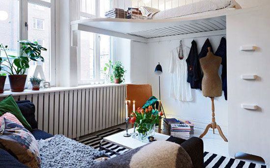 15款冬日温暖小卧室设计 空间利用极致 