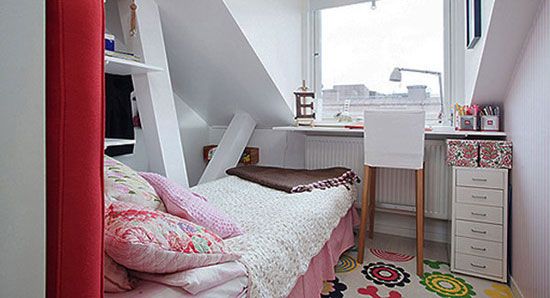 15款冬日温暖小卧室设计 空间利用极致 