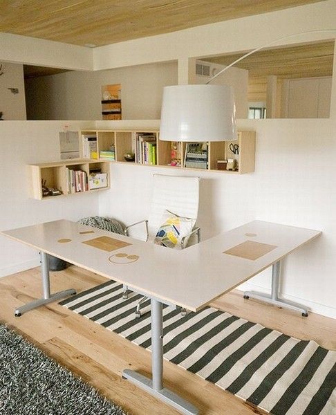 空间小一样爱读书 多个小户型书房设计欣赏 
