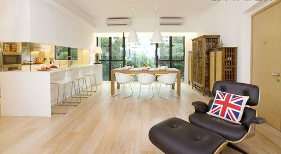创意拼凑设计 香港公寓玩转现代与古典 