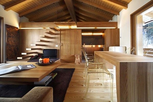 流行风格设计 原木之家 意大利优雅浪漫公寓 