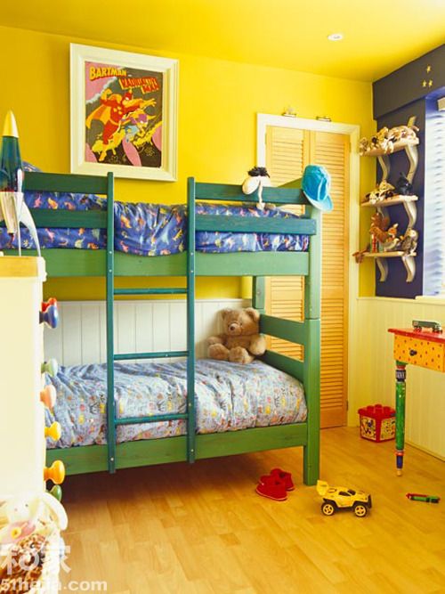 童年生活不同样 11图配出漆彩儿童房（组图） 