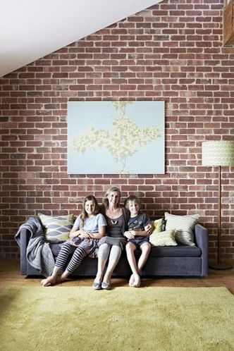 特色裸砖墙复古设计 自然朴实的澳洲风情家居 