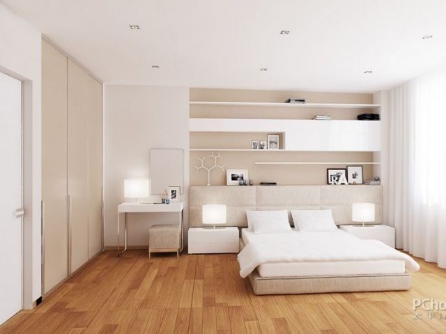 纯白自然装修风格 3房2厅公寓设计（组图） 