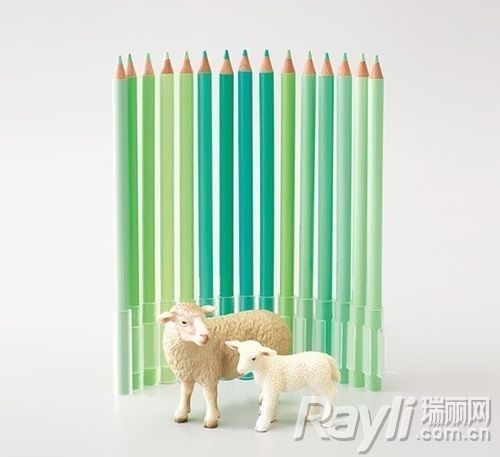芬理希梦500色彩色铅笔：采用可循环森林计划砍伐的环保木材为原料，环保无毒