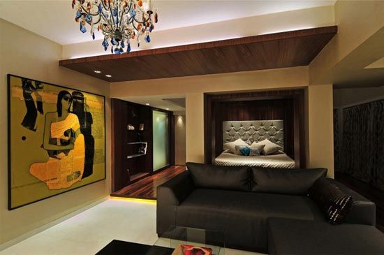 气质艺术之家 印度孟买现代别墅装修效果图 