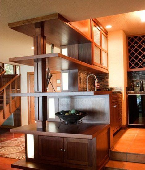 简约风格打造舒适家居 10个厨房隔断设计(图) 
