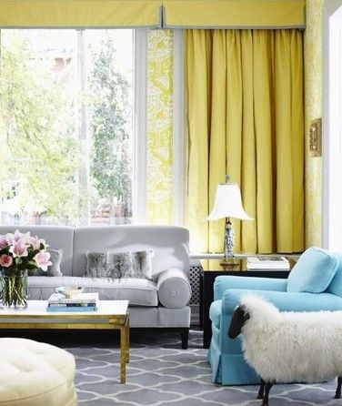 黄色公寓 灵动色彩带来出色的灵感（组图） 