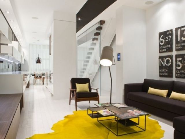黄色公寓 灵动色彩带来出色的灵感（组图） 