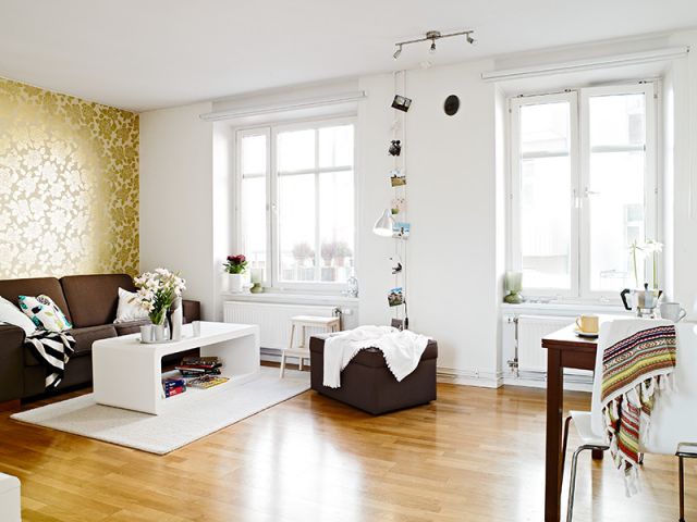 40平米北欧精致单身公寓 宅人的温暖独享 
