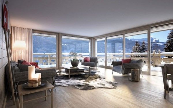 生活空间 去瑞士滑雪吧 格林德瓦度假建筑 