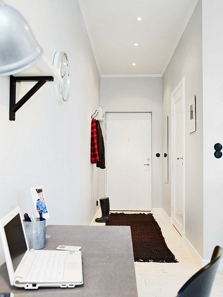生活空间 浅灰色的优雅 39平米学生公寓设计 