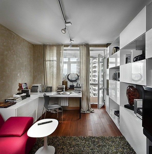 极简主义工作+住宅 双卧室公寓设计（图） 