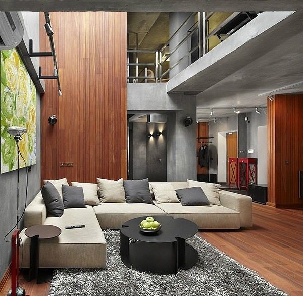 极简主义工作+住宅 双卧室公寓设计（图） 