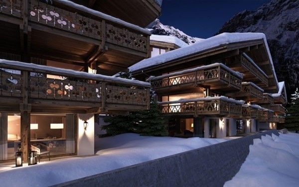 冬季旅游胜地 瑞士格林德瓦度假建筑等你来 