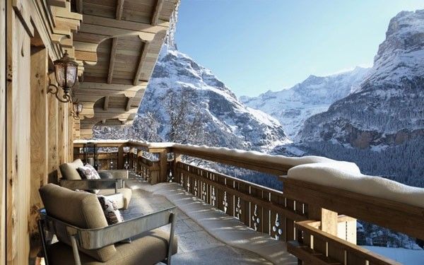 白雪皑皑 瑞士格林德瓦的度假圣地（组图） 