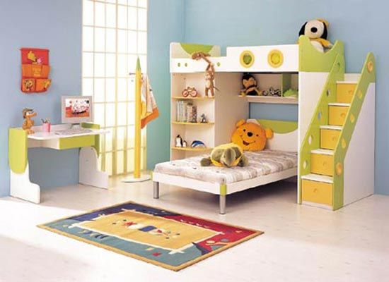 舒适空间快乐成长 充满童话般美感的儿童房 