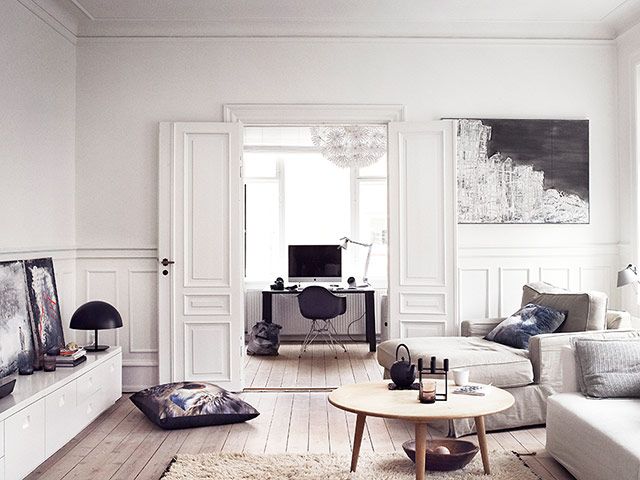 白色控必看的北欧家居 哥本哈根时尚公寓(图) 