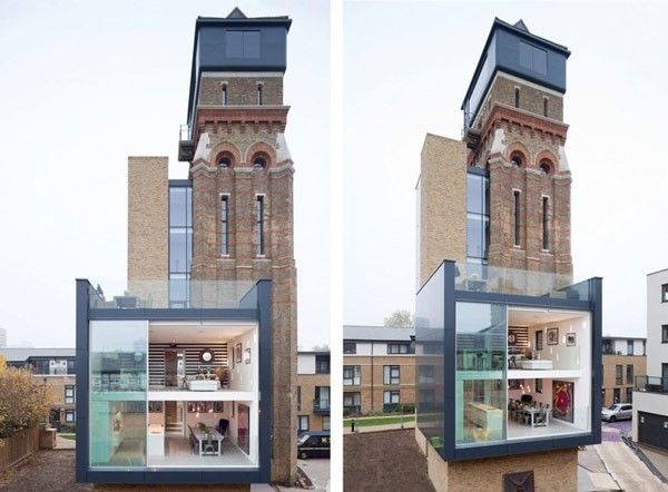 生活空间 不可思议 伦敦水塔改建的奢华住宅 