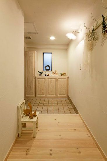 浅色地板的清新搭 78㎡日本实用3口之家(图) 