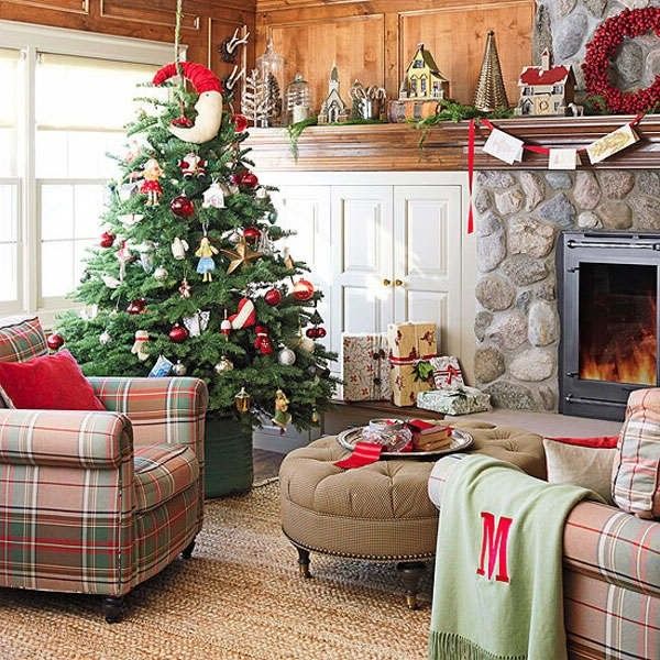 生活空间 圣诞节装饰创意 让家里节味十足 
