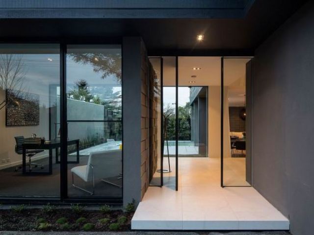橡木地板的运用 澳大利亚墨尔本住宅设计(图) 