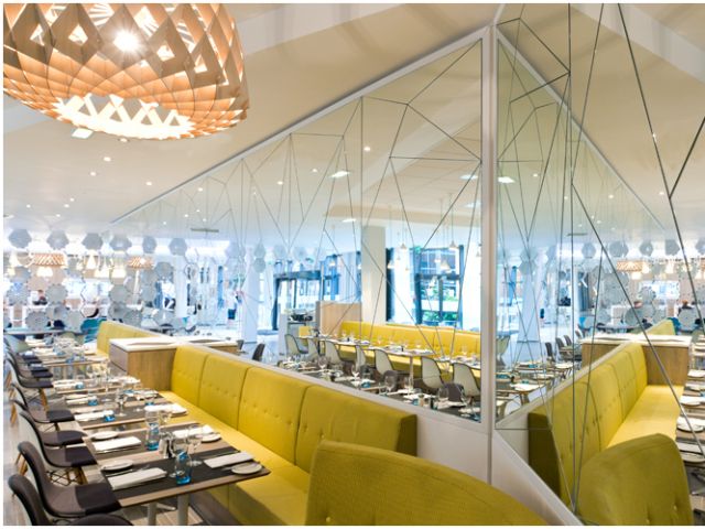 色彩几何创意 曼彻斯特Novotel餐厅设计(图) 