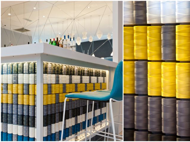 色彩几何创意 曼彻斯特Novotel餐厅设计(图) 