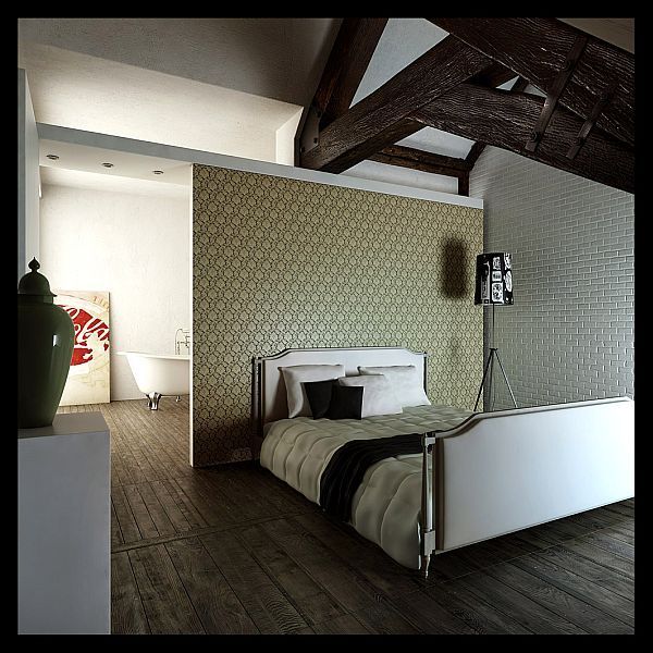 生活创意 私密空间 30款超酷的阁楼卧室设计 