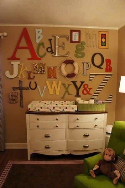 家装指南 无限创意 巧用26个字母装饰你的家 