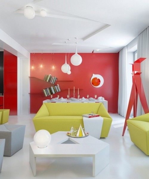 色彩家居 从客厅开始 多款缤纷客厅设计案例 