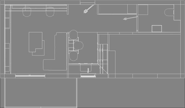 40平小户夫妻房 浅色地板营造通透空间(组图) 