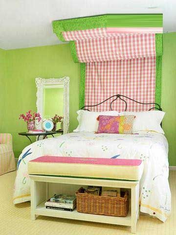 彩虹色彩的完美混搭 15款小清新卧室(图) 