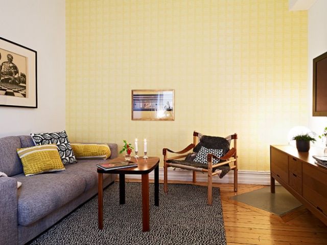 75平米的明亮素雅公寓 房间的多彩设计（图） 