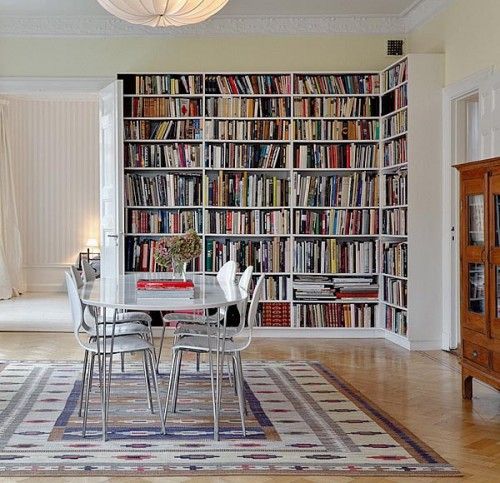 超赞 客厅书房融为一体 50个小户型经典设计 