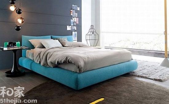 10个蓝色卧室 造出一个放松静谧空间（组图） 
