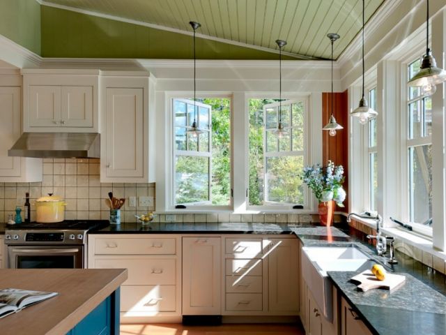 极致色彩造型 欧美潮流简约厨房设计50例(图) 